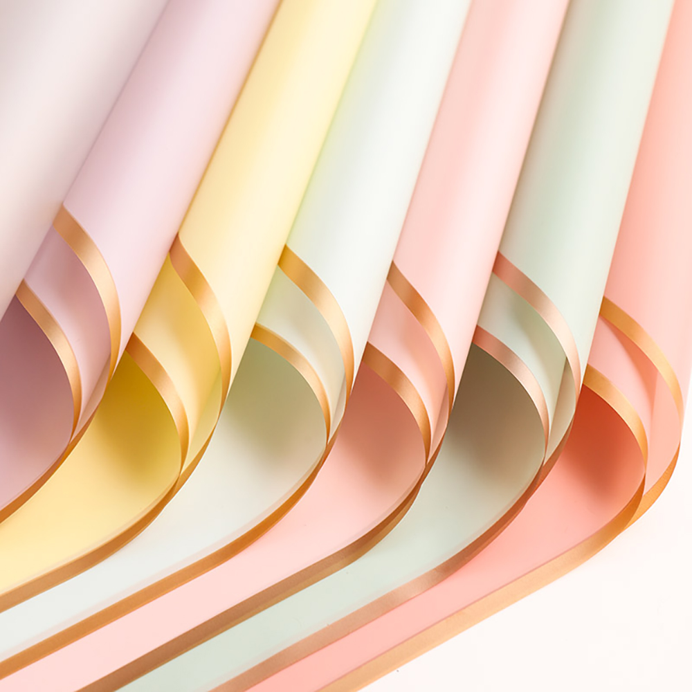 10 Sheets Flower Wrapping Pape - Pattern Tissue Paper のレビューと価格