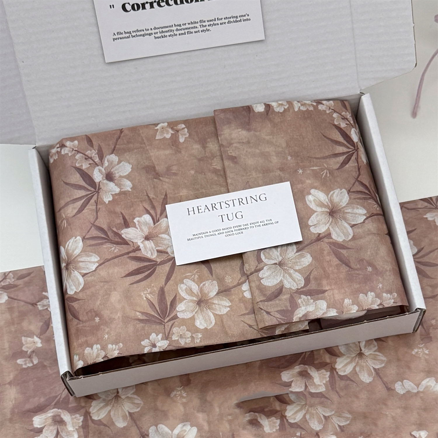 Snow Pear Paper Flower Gift Wr - Pattern Tissue Paper のレビューと価格