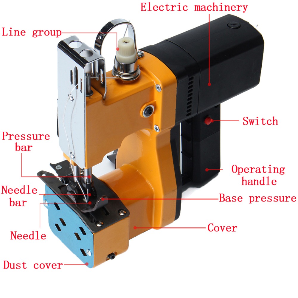 Electric Woven Bag Closing Mac - Sewing Machine In Textile Industry のレビューと価格