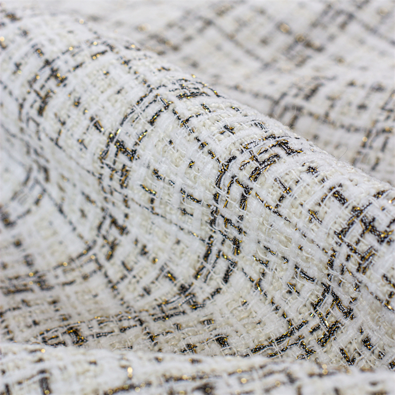 New Tweed Woolen Fabric Autumn - Textile And Sewing Materials のレビューと価格