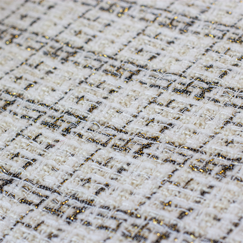 New Tweed Woolen Fabric Autumn - Textile And Sewing Materials のレビューと価格