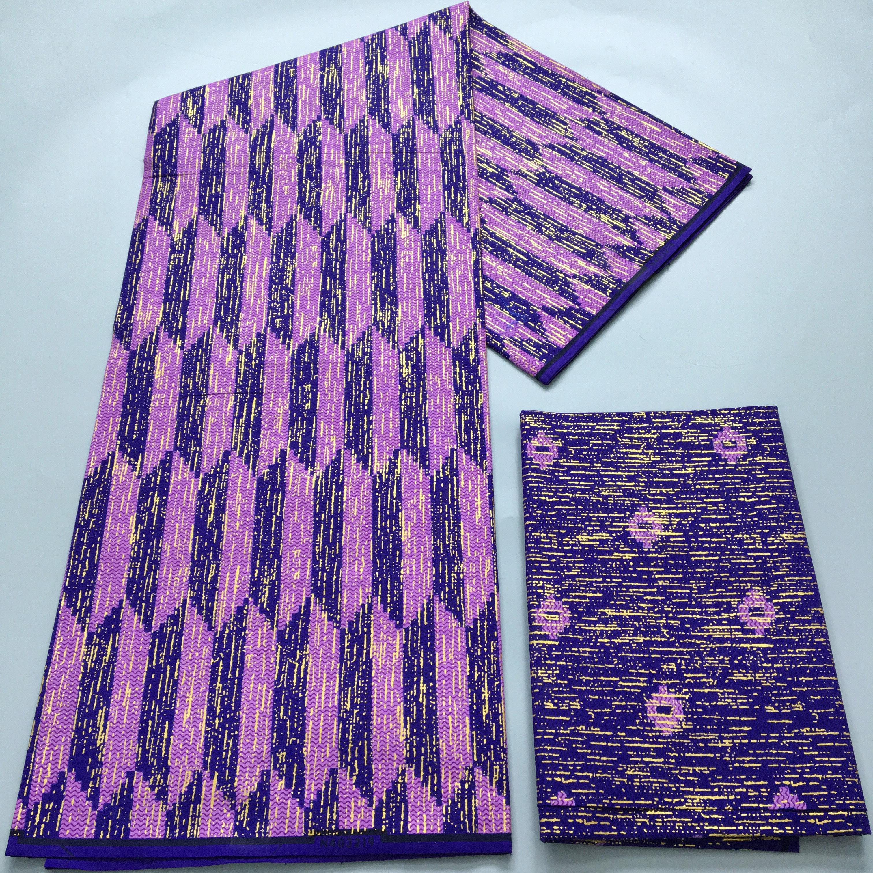 4+2 Yards African Ankara Golde - Sewing Batik Fabric のレビューと価格