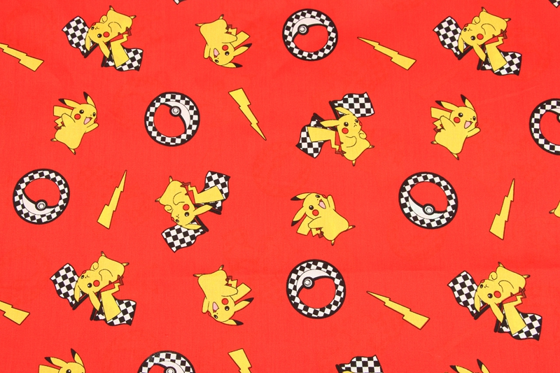 140cm Width Pokemon Pocket Mon - Textile And Sewing Materials のレビューと価格