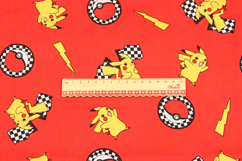 140cm Width Pokemon Pocket Mon - Textile And Sewing Materials のレビューと価格
