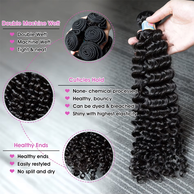 Real Human Hair Bundles Brazil - Sewing Lab のレビューと価格