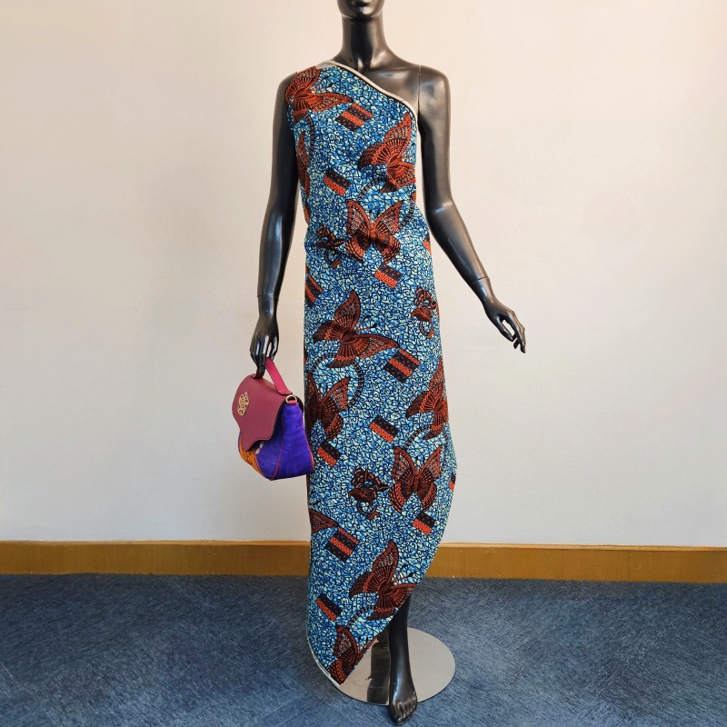 6Yards Long Cotton African Sty - Sewing Batik Fabric のレビューと価格