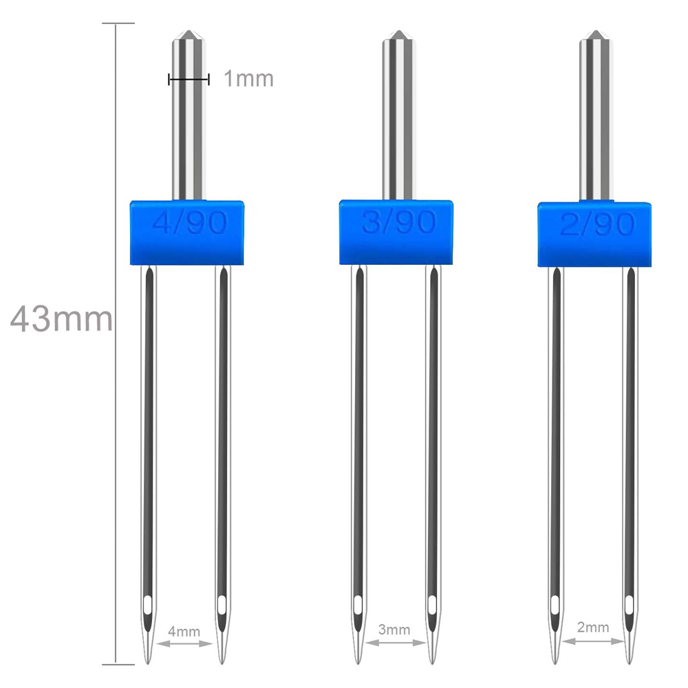 6PCS Twin Needle Double Needle - Twin Needle Stretch のレビューと価格
