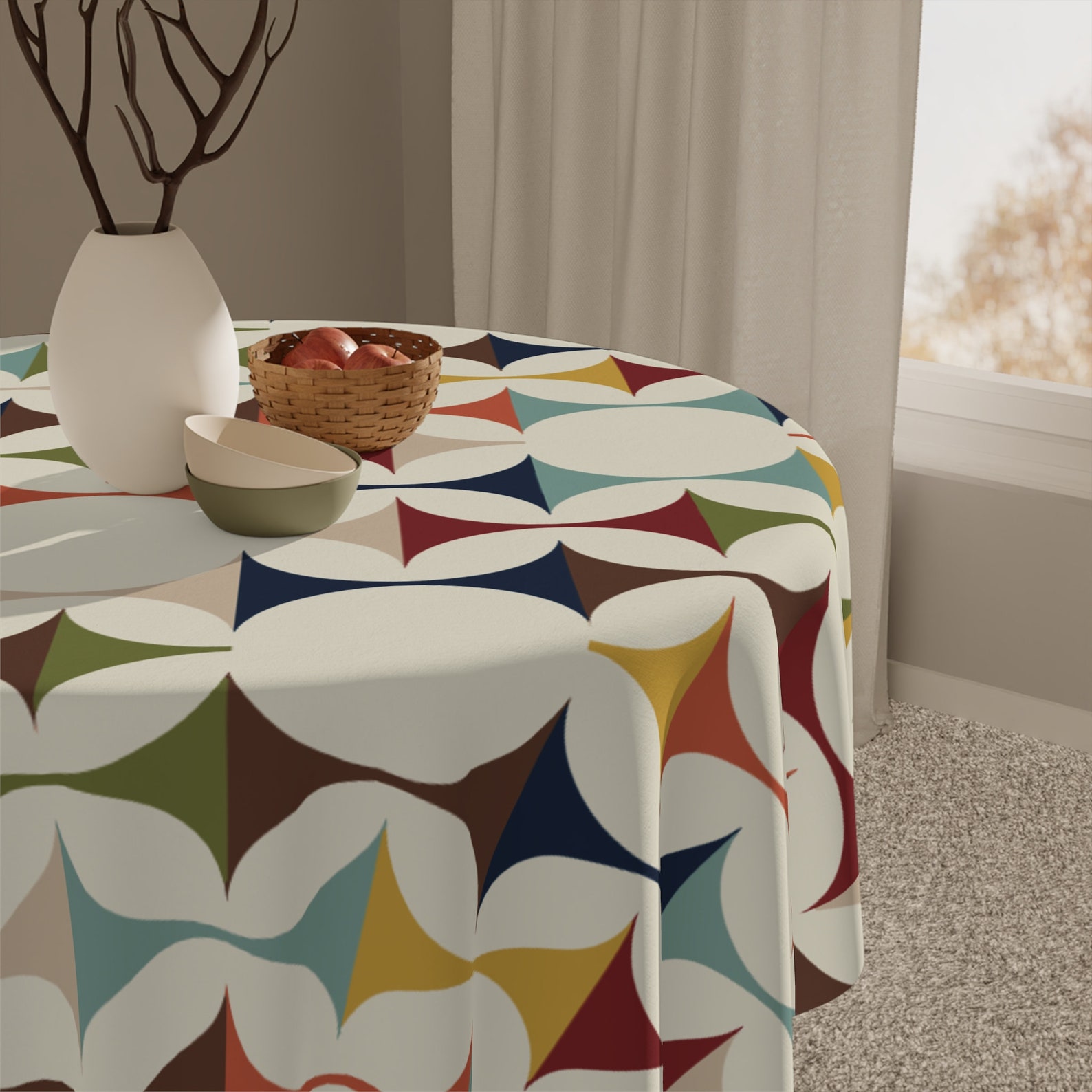 Mid Century Modern Retro Geome - Century Textile & Sewing Supply Reviews のレビューと価格