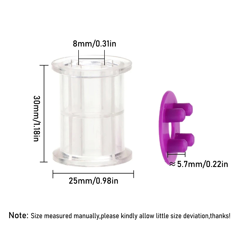 4PCS/9PCS Empty Standard Bobbi - Thread Bobbins Empty のレビューと価格