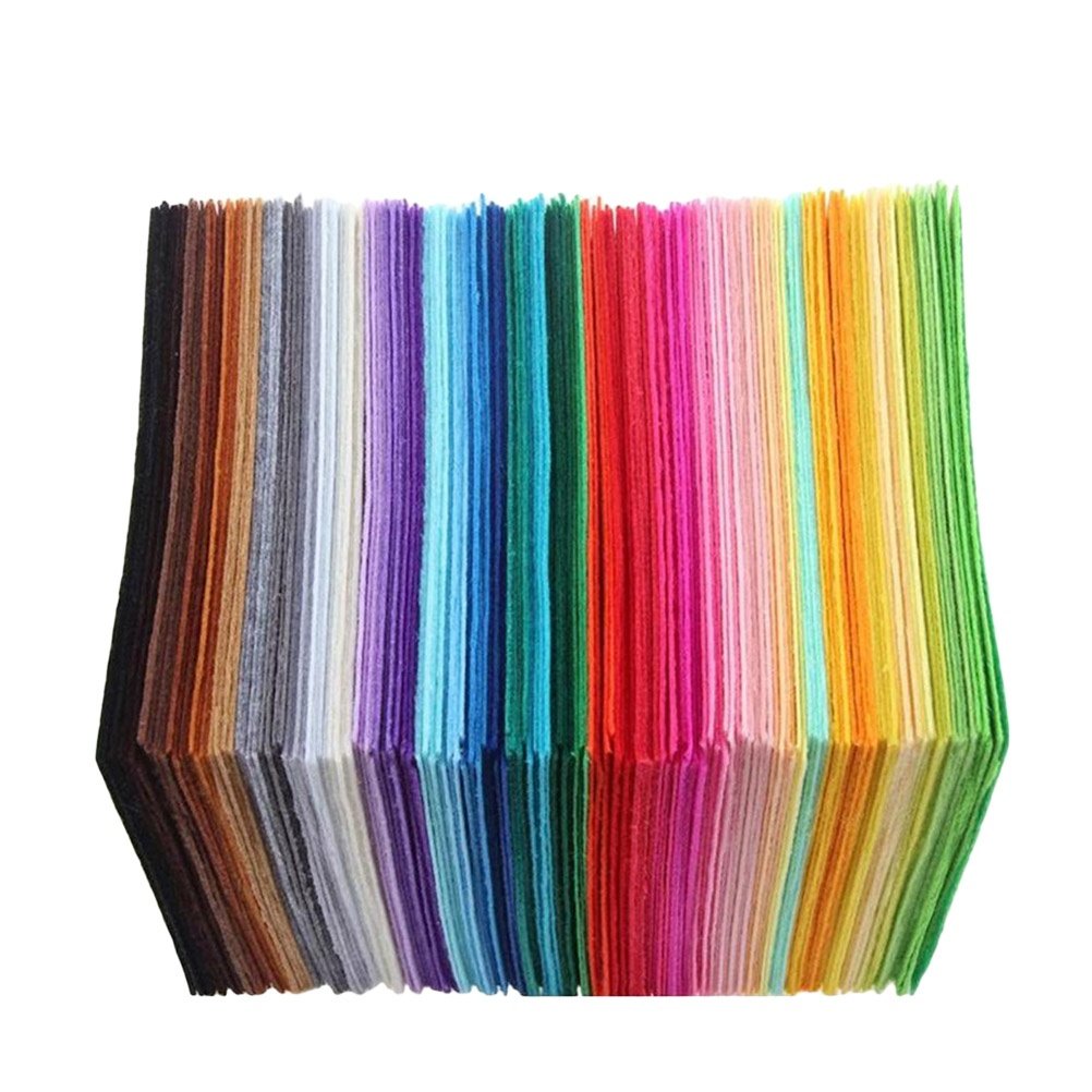 40Pcs Colorful Nonwoven Fabric - Is Sewing Textile Art のレビューと価格