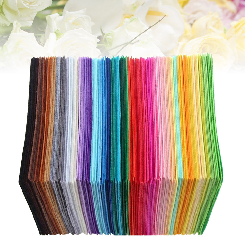 40Pcs Colorful Nonwoven Fabric - Is Sewing Textile Art のレビューと価格