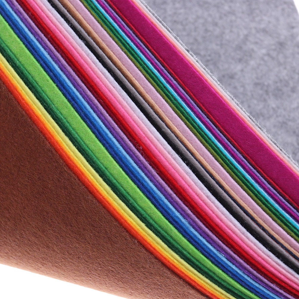 40Pcs Colorful Nonwoven Fabric - Is Sewing Textile Art のレビューと価格