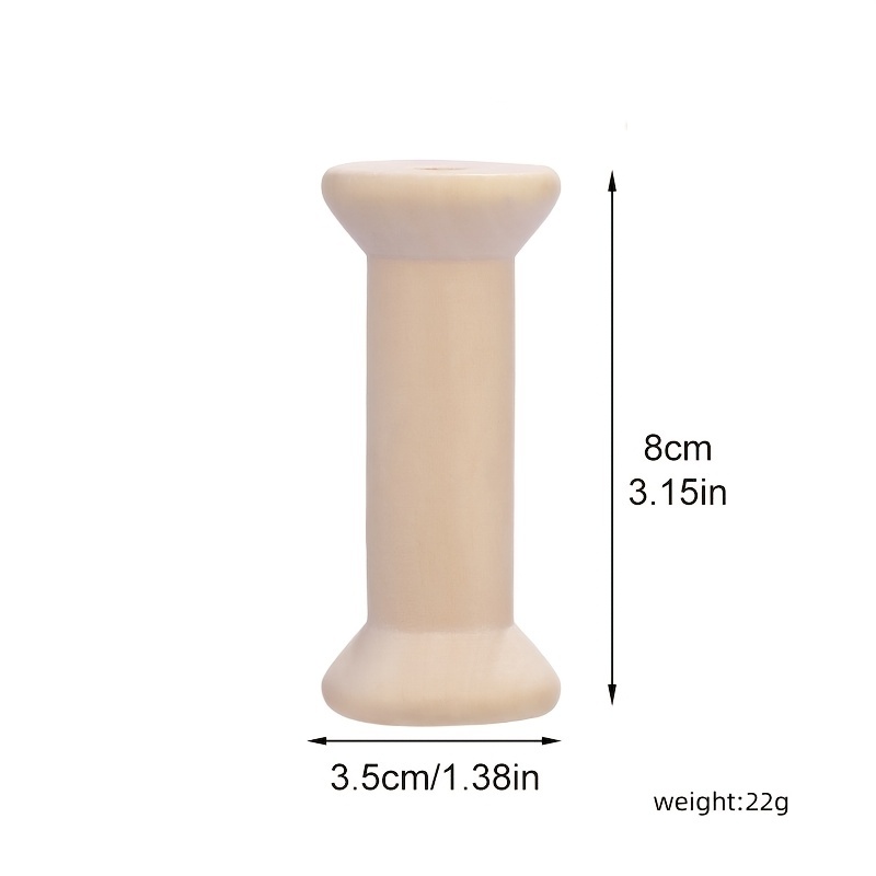 10pcs Wooden Spools Empty Bobb - Thread Bobbins Empty のレビューと価格