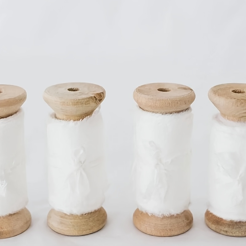 10pcs Wooden Spools Empty Bobb - Thread Bobbins Empty のレビューと価格