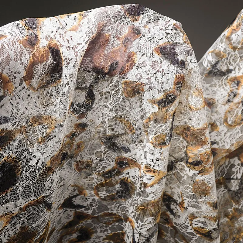 50Cm Retro French Lace Print C - Sewing Batik Fabric のレビューと価格