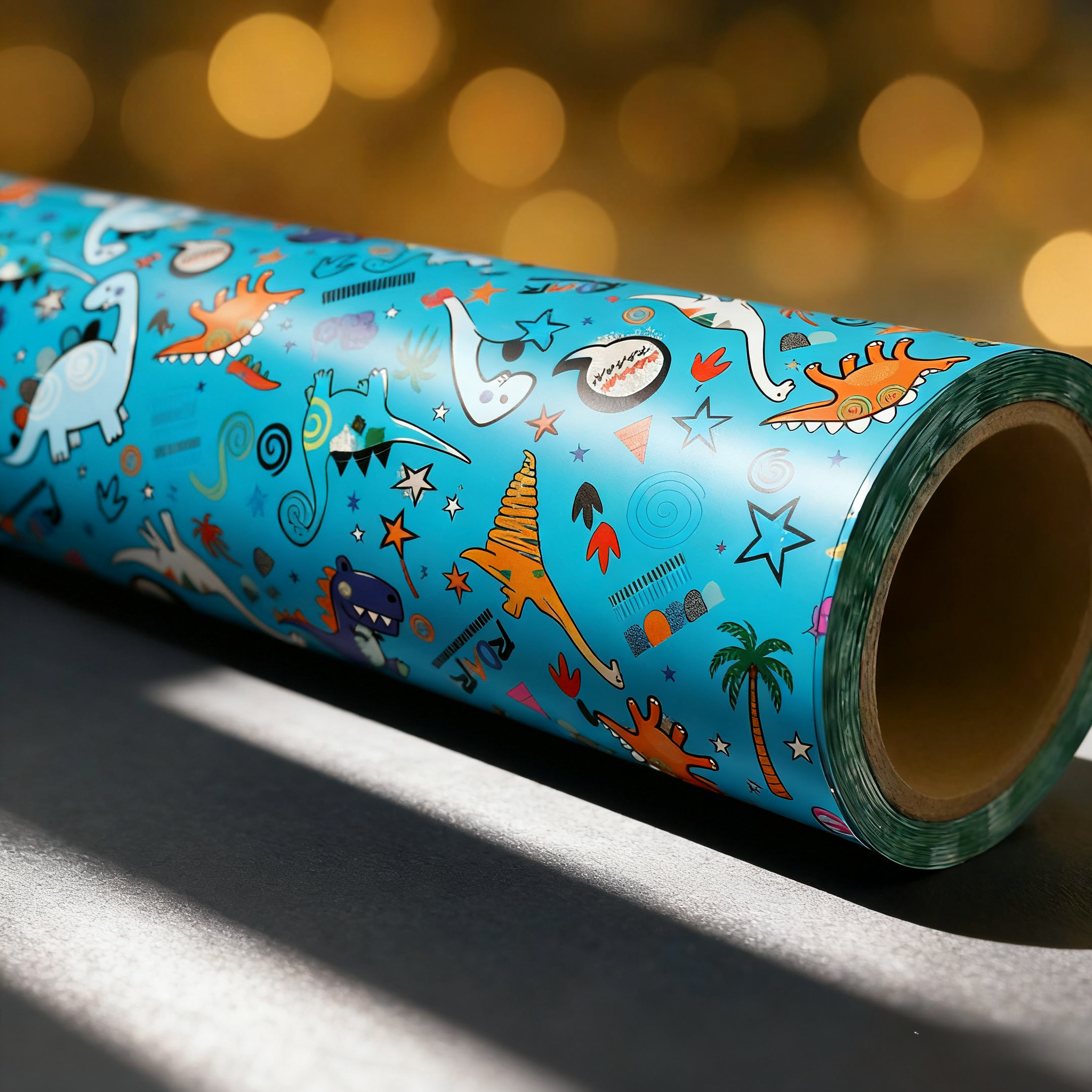 1 Roll Blue Gift Wrapping Pape - Pattern Tissue Paper のレビューと価格