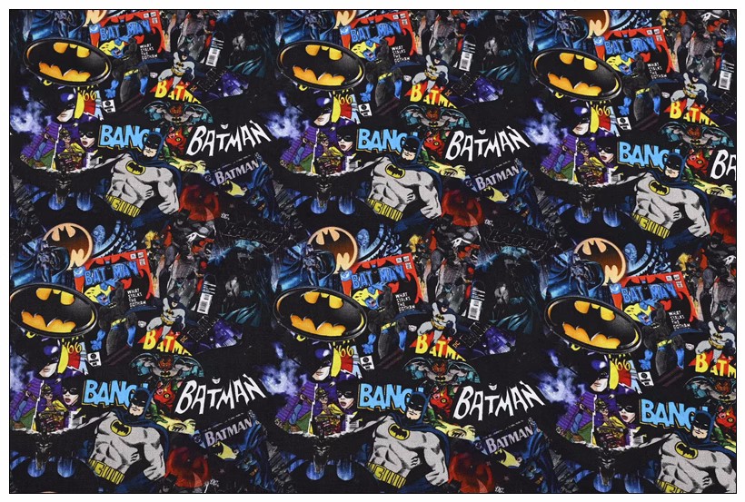 Batman Bandai Anime Design 100 - Textile And Sewing Materials のレビューと価格