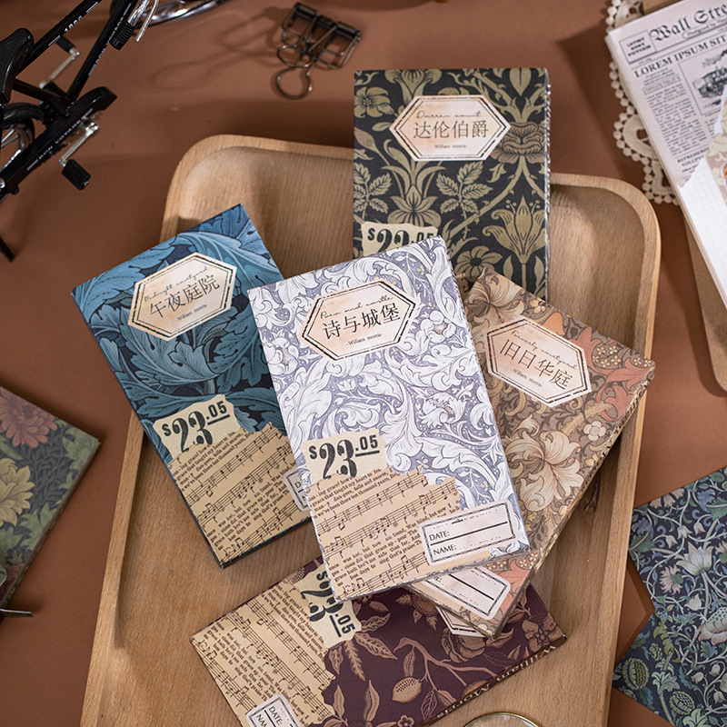 60pcs/boxed Vintage Literature - Pattern Tissue Paper のレビューと価格