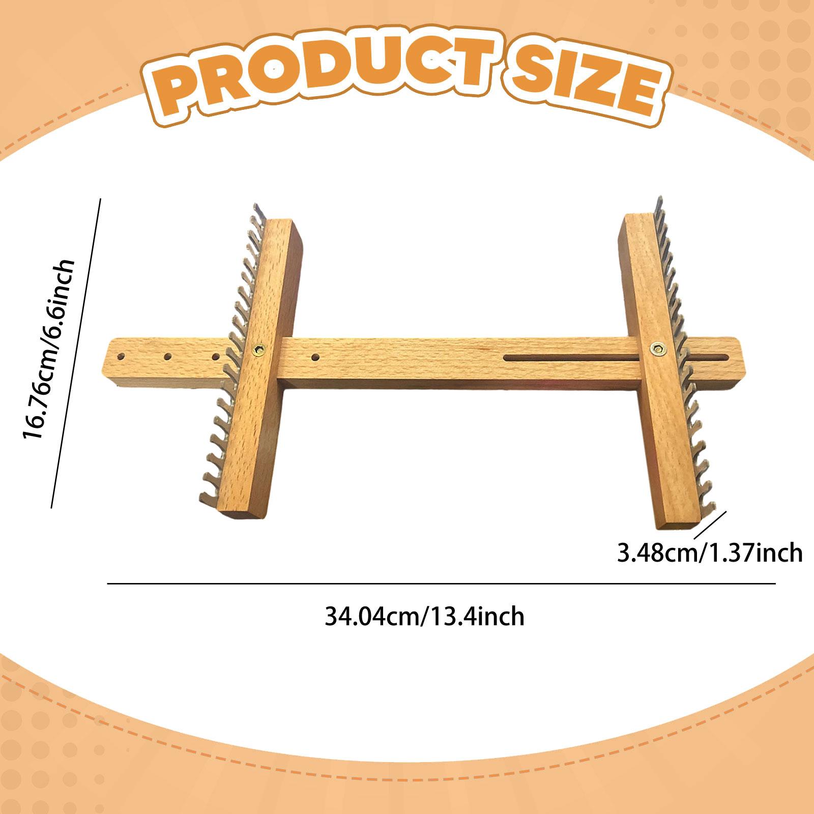 Adjustable Wooden Loom Weaving - Sewing Textiles のレビューと価格