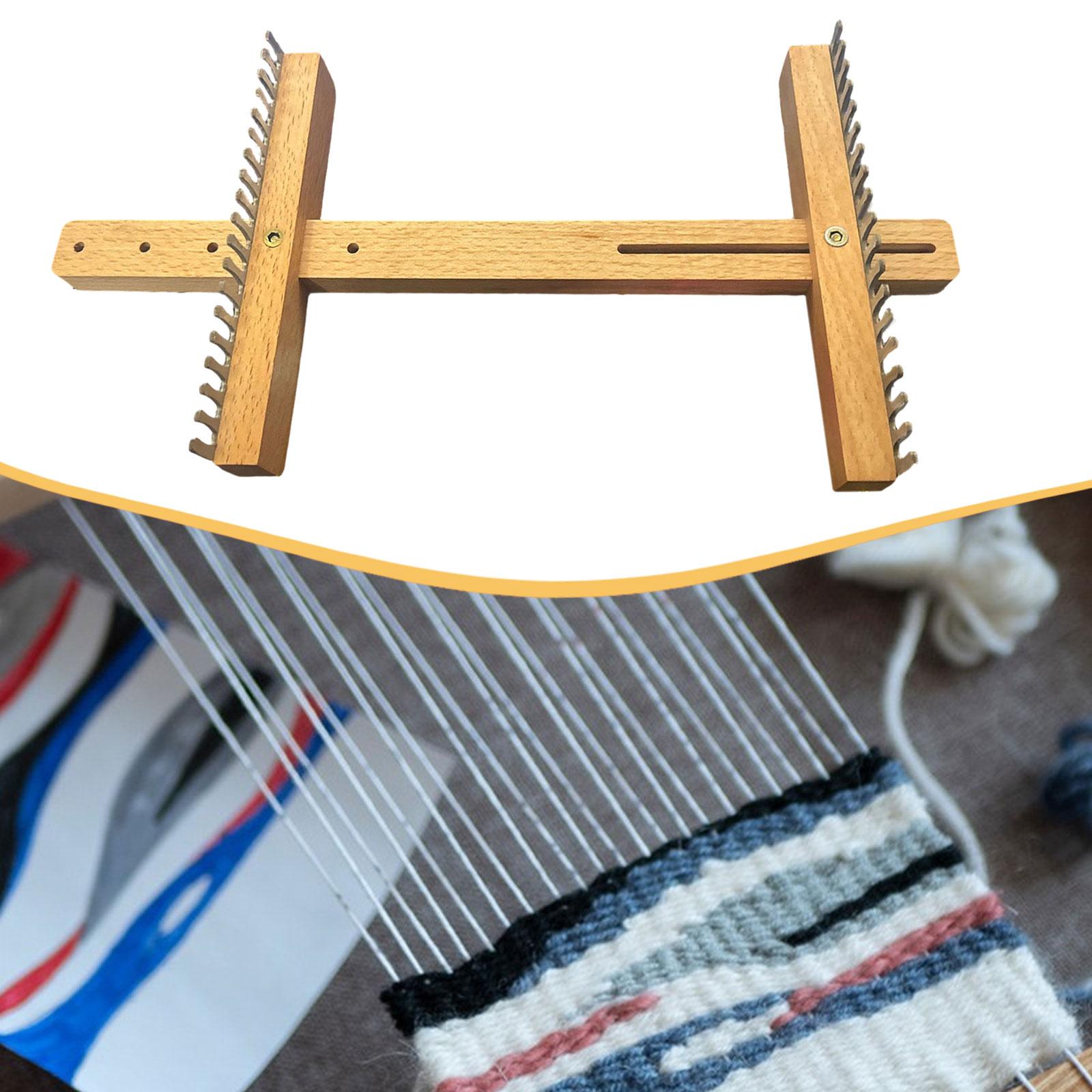 Adjustable Wooden Loom Weaving - Sewing Textiles のレビューと価格