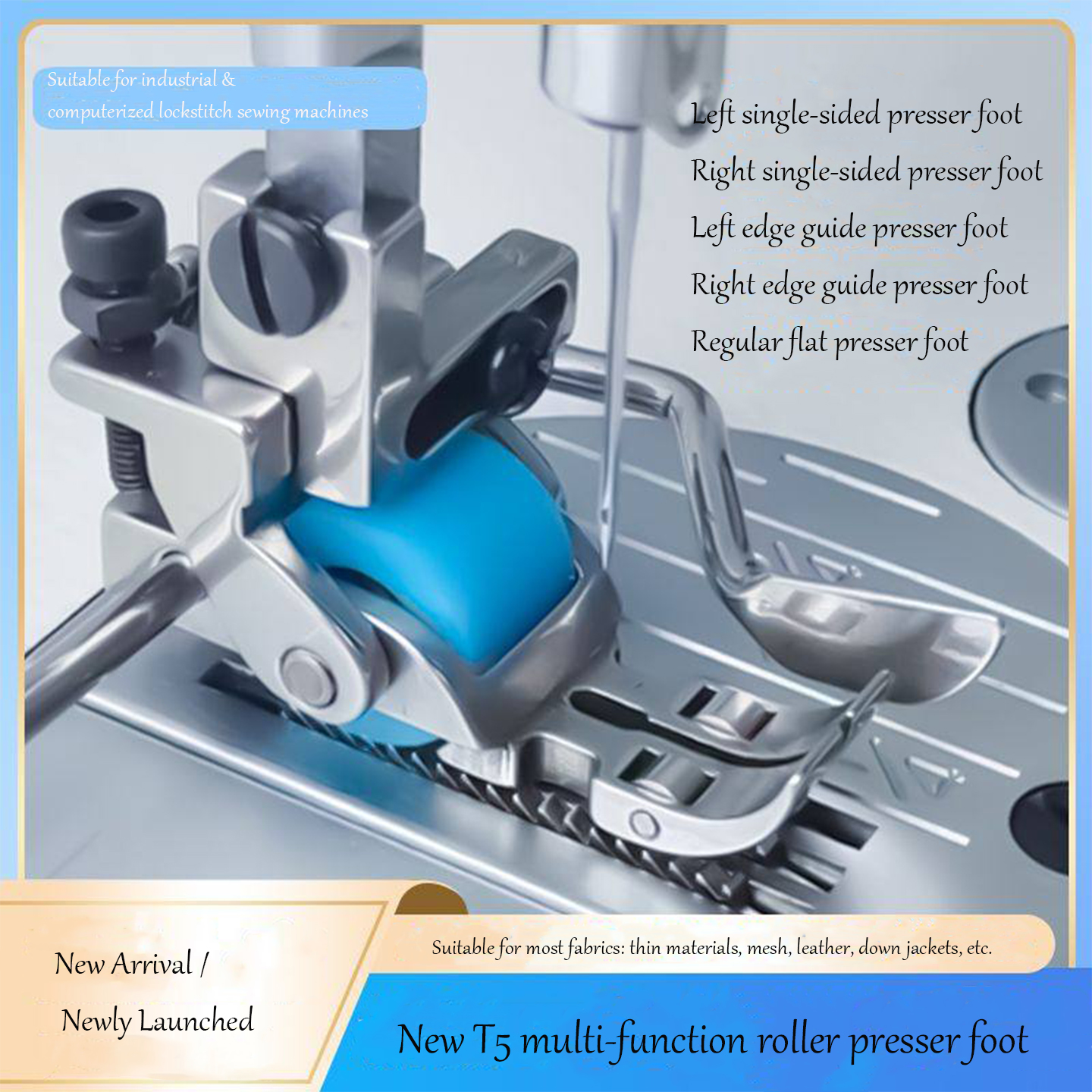T5 3-Roller Left-Right Edge Gu - Sewing Roll のレビューと価格