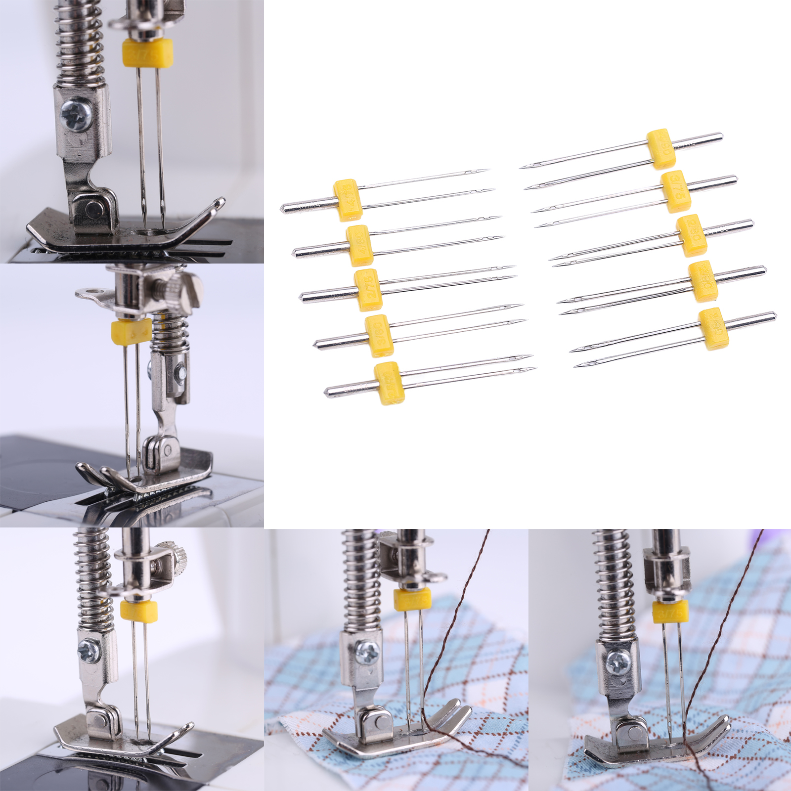 10 Pcs Twin Needles Double Twi - Twin Needle Stretch のレビューと価格