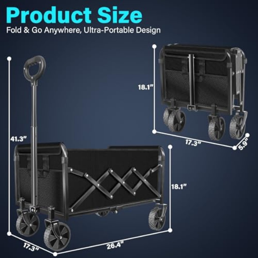 Wagons Carts Foldable, Collaps - Sewing Haul のレビューと価格