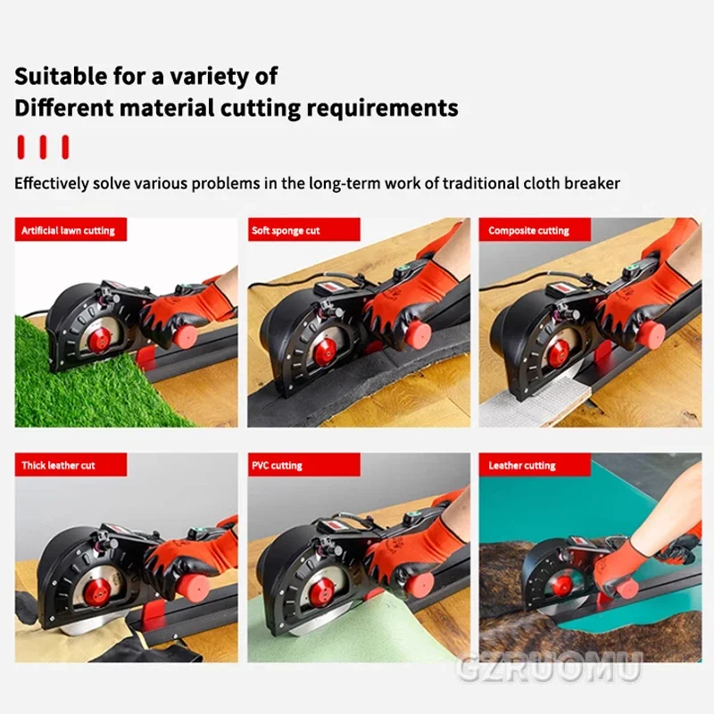168MM 110V Electric Rotary Fab - Rotary Cutter Fabric のレビューと価格