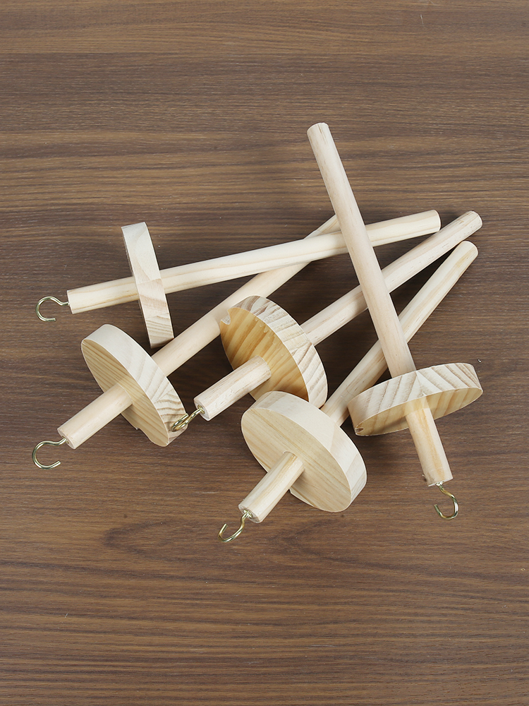Wooden Spinning Mallet DIY Yar - Sewing Textiles のレビューと価格
