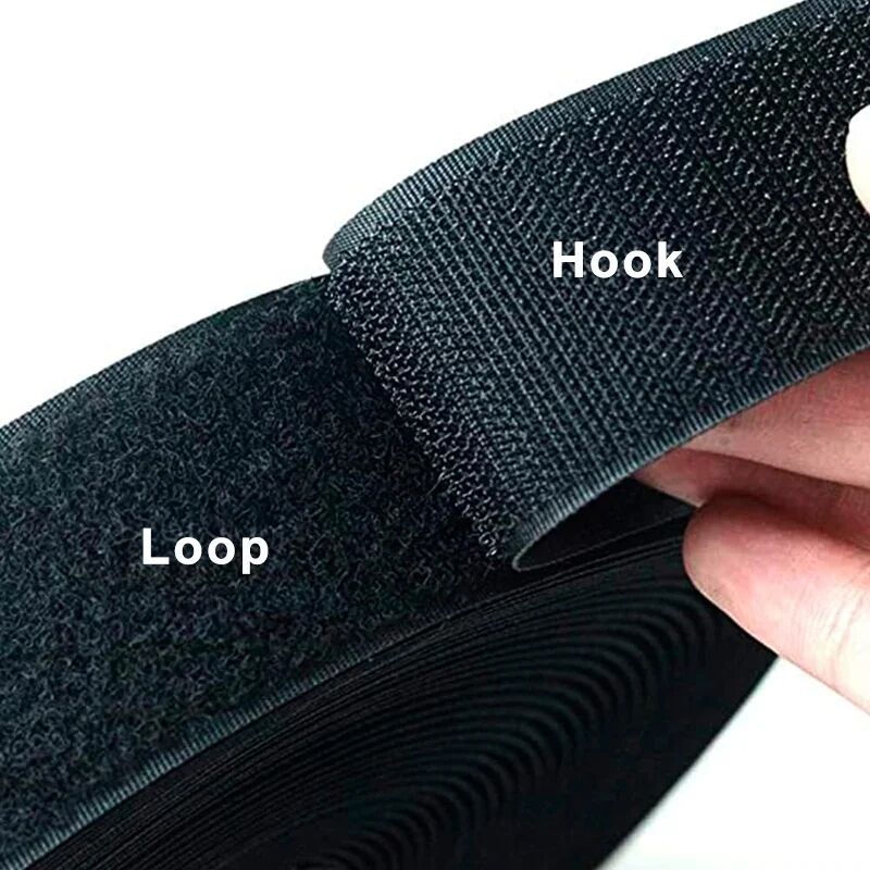 20-50mm Black White Hook and L - Velcro Sew On のレビューと価格