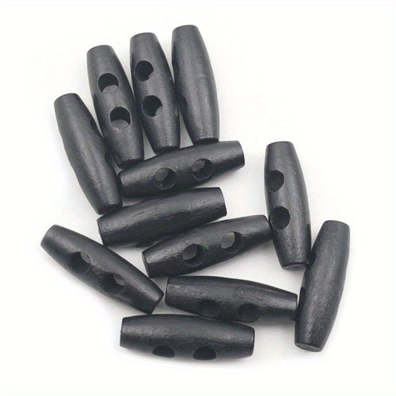 50pcs Recycled Wood Horn Toggl - Sewing Recycling のレビューと価格