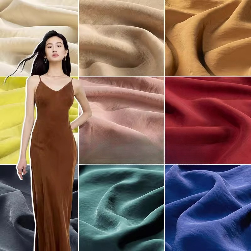 Sand-washed Cupro Fabric By Th - Sewing Recycling のレビューと価格