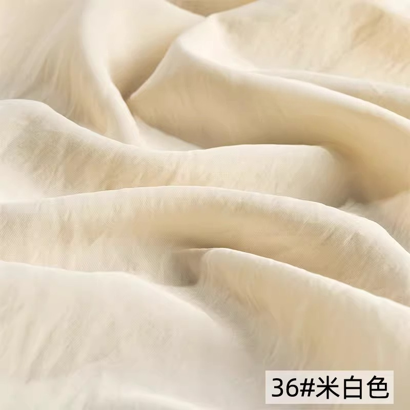 Sand-washed Cupro Fabric By Th - Sewing Recycling のレビューと価格