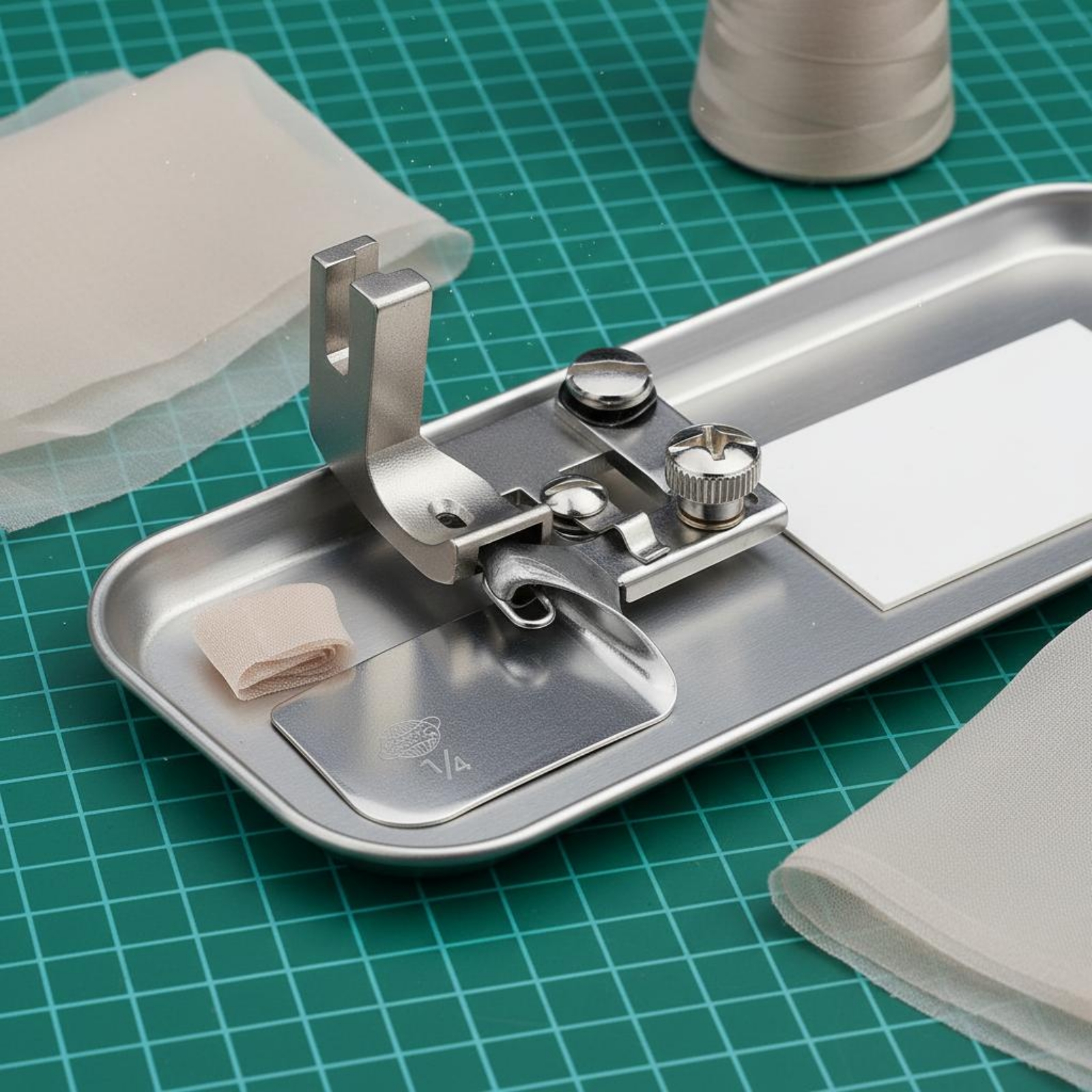 Curved Hem Presser Foot Long-L - Sewing Roll のレビューと価格