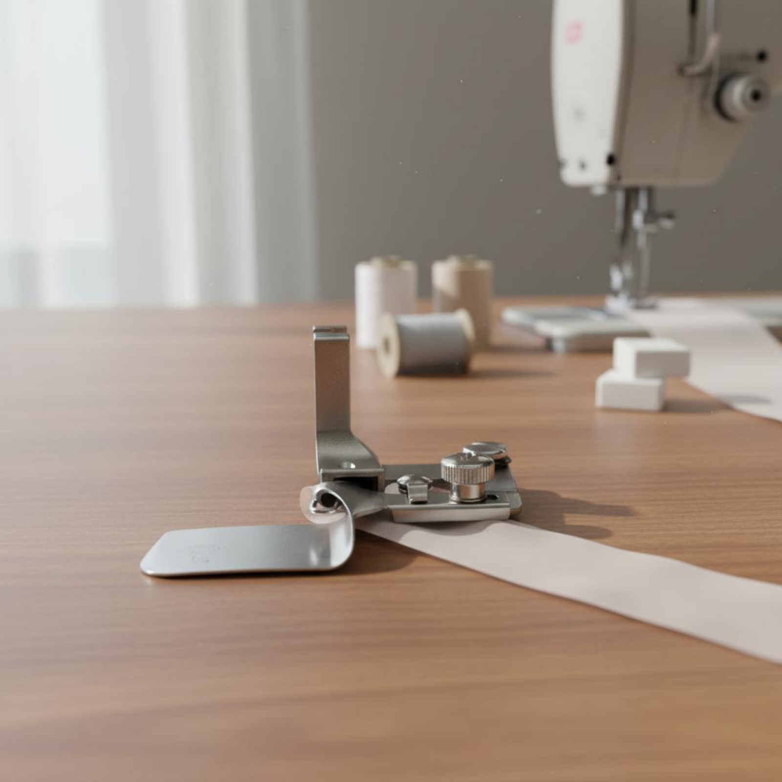 Curved Hem Presser Foot Long-L - Sewing Roll のレビューと価格