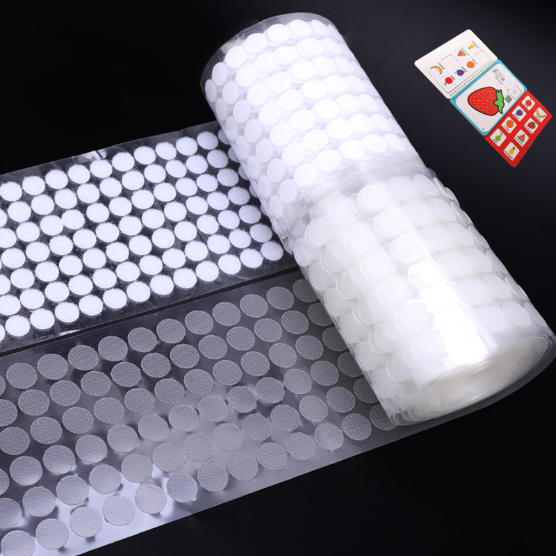 1000pair 10/15/20mm White Dot  - Velcro Sew On のレビューと価格