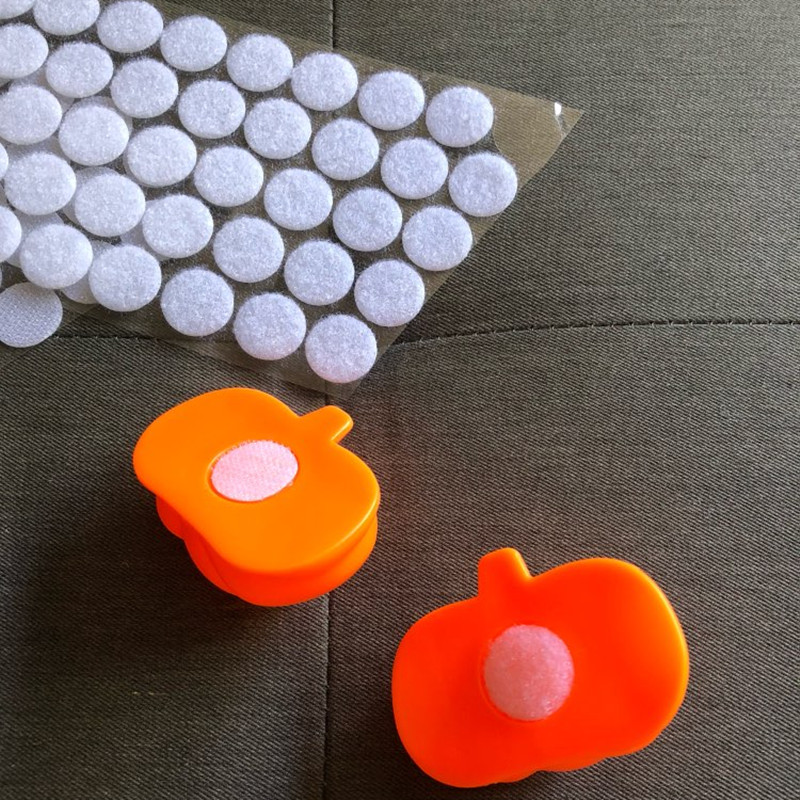 1000pair 10/15/20mm White Dot  - Velcro Sew On のレビューと価格