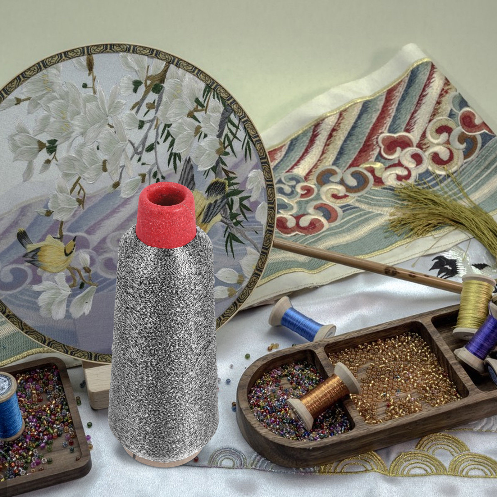 Professional Silver Embroidery - Sewing Roll のレビューと価格