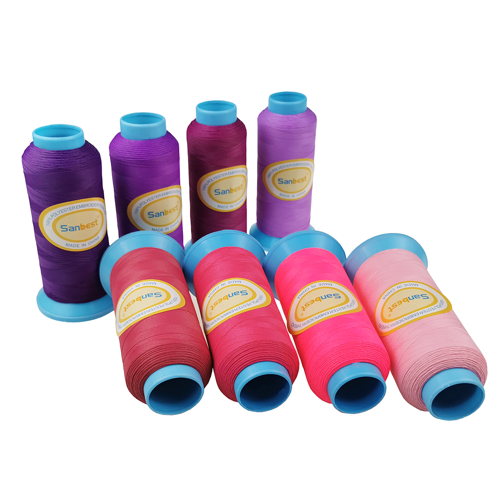 Sanbest Matt Embroidery Thread - Serger Thread Cone のレビューと価格