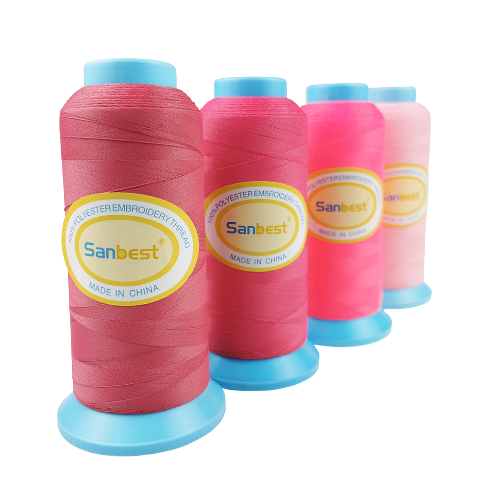 Sanbest Matt Embroidery Thread - Serger Thread Cone のレビューと価格