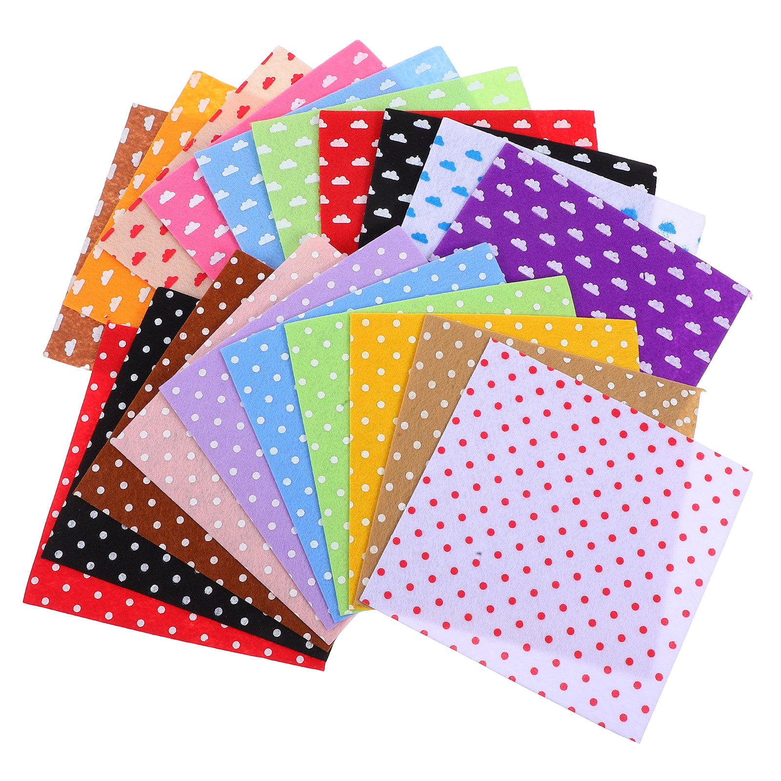 20Pcs Nonwoven Fabric Craft Ma - Is Sewing Textile Art のレビューと価格