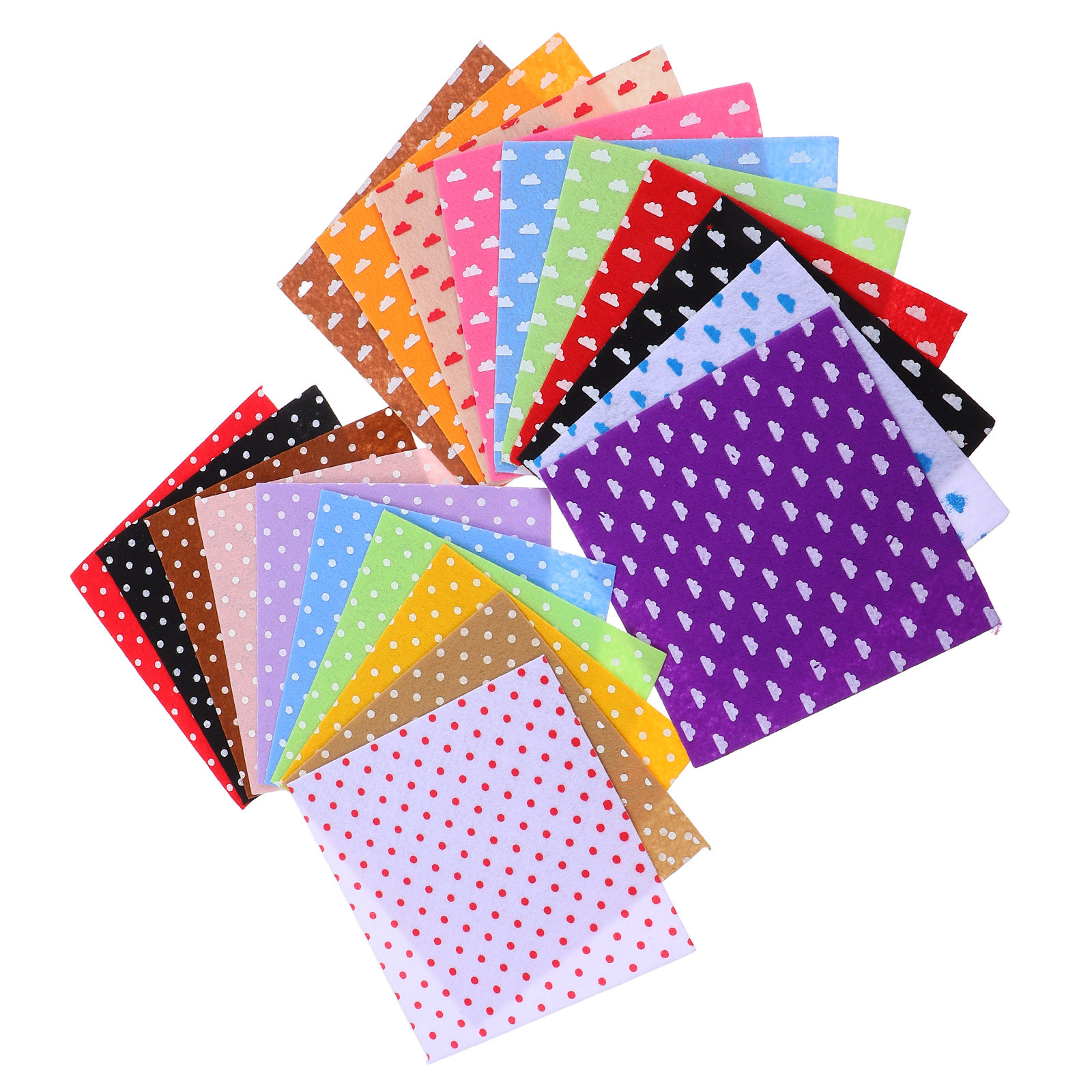 20Pcs Nonwoven Fabric Craft Ma - Is Sewing Textile Art のレビューと価格