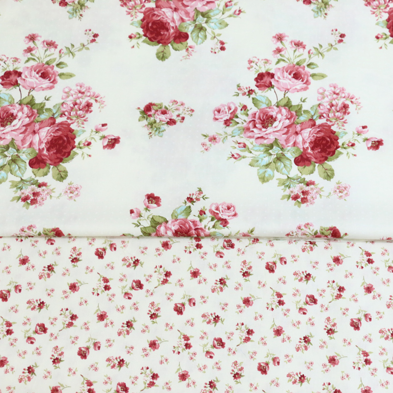 Cotton Twill Printed Fabric Pe - Sewing Textiles のレビューと価格