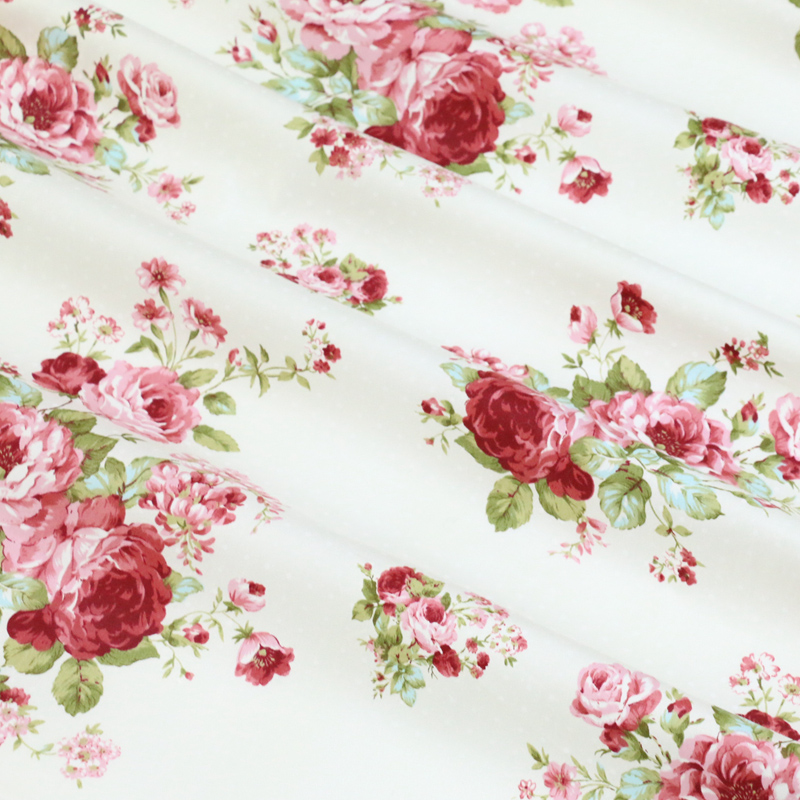 Cotton Twill Printed Fabric Pe - Sewing Textiles のレビューと価格