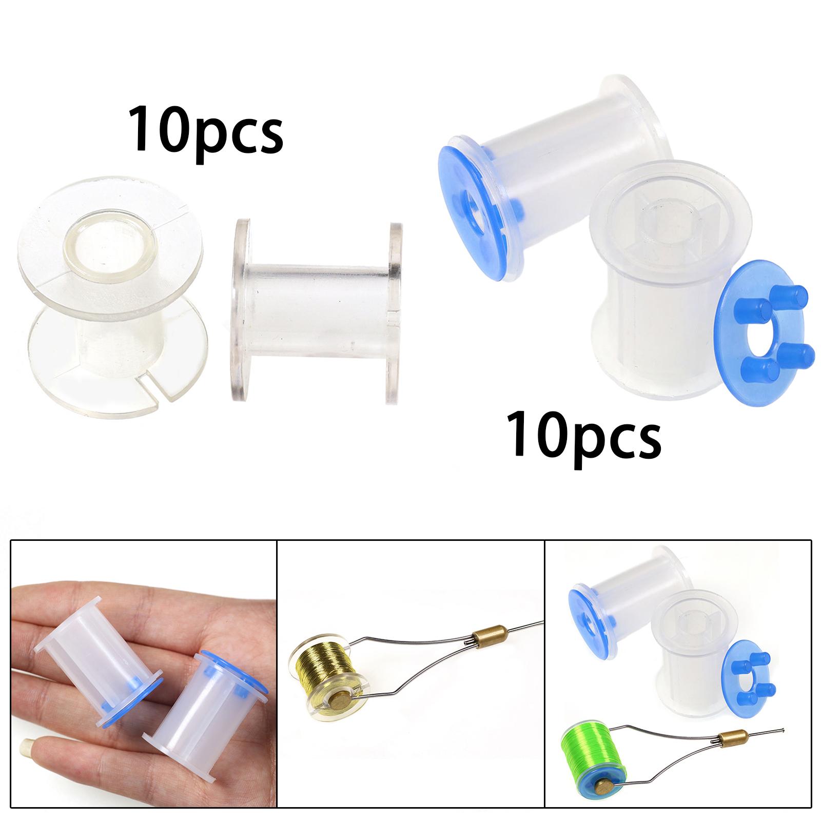 10Pcs Fly Tying Bobbin Spools  - Thread Bobbins Empty のレビューと価格