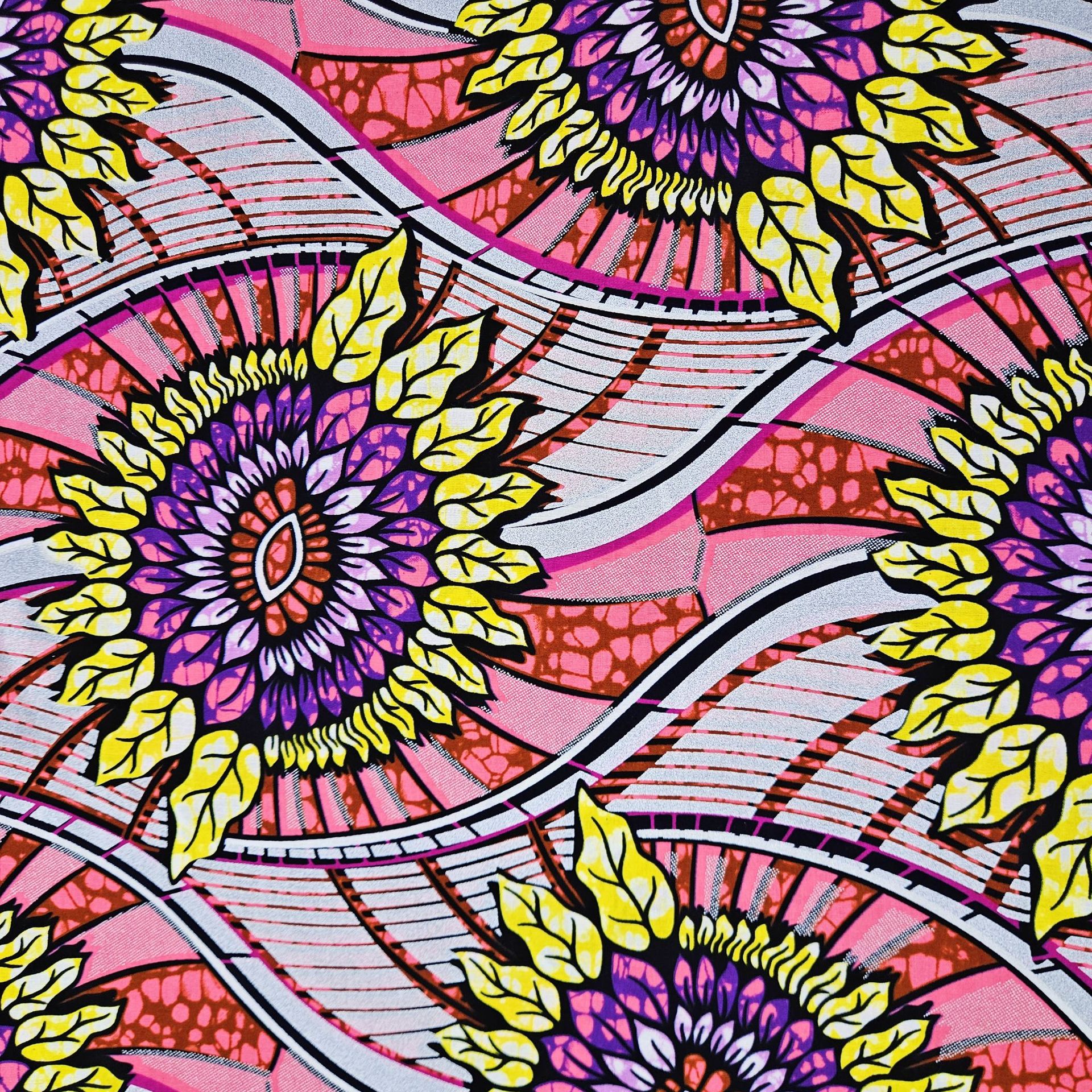 6Yards Long Cotton African Sty - Sewing Batik Fabric のレビューと価格