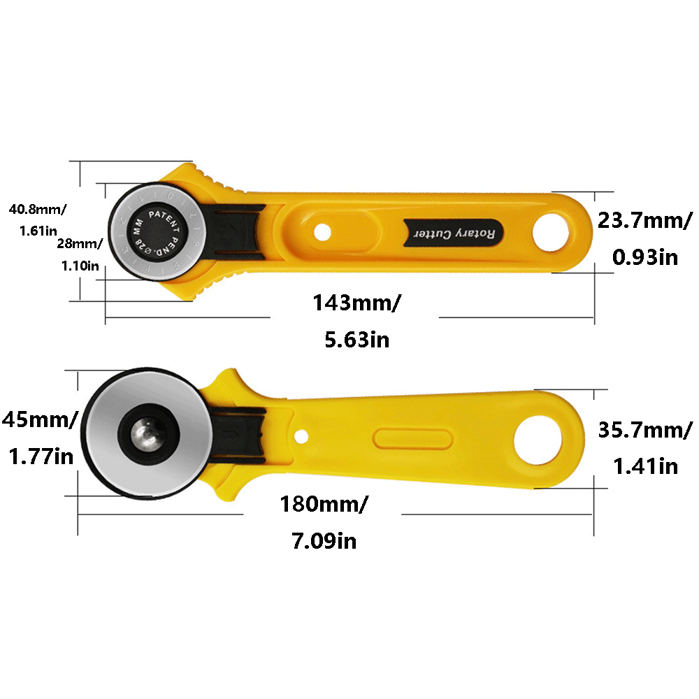 Leather Rotary Cutter Patchwor - Rotary Cutter Fabric のレビューと価格
