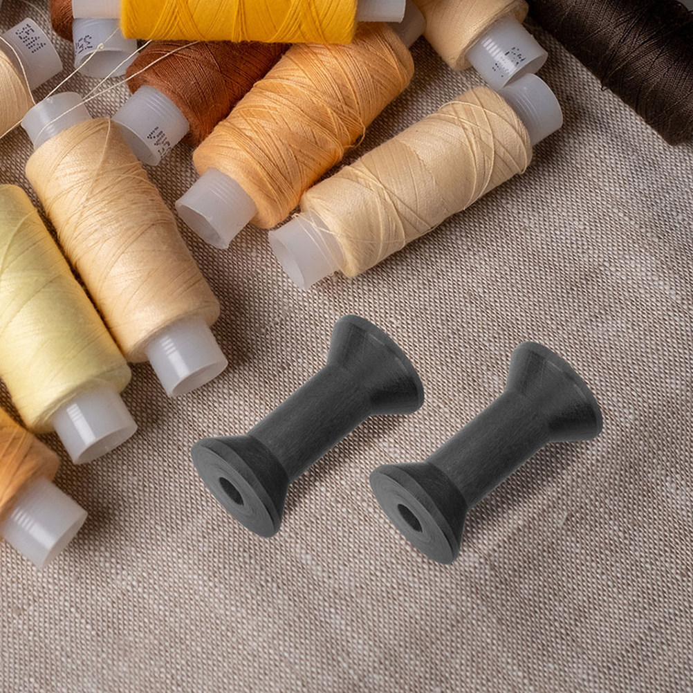 15Pcs Wooden Thread Spools Nat - Thread Bobbins Empty のレビューと価格