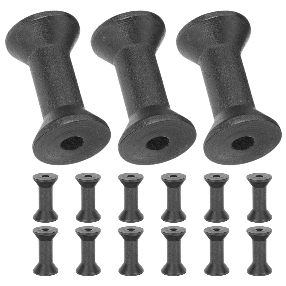 15Pcs Wooden Thread Spools Nat - Thread Bobbins Empty のレビューと価格