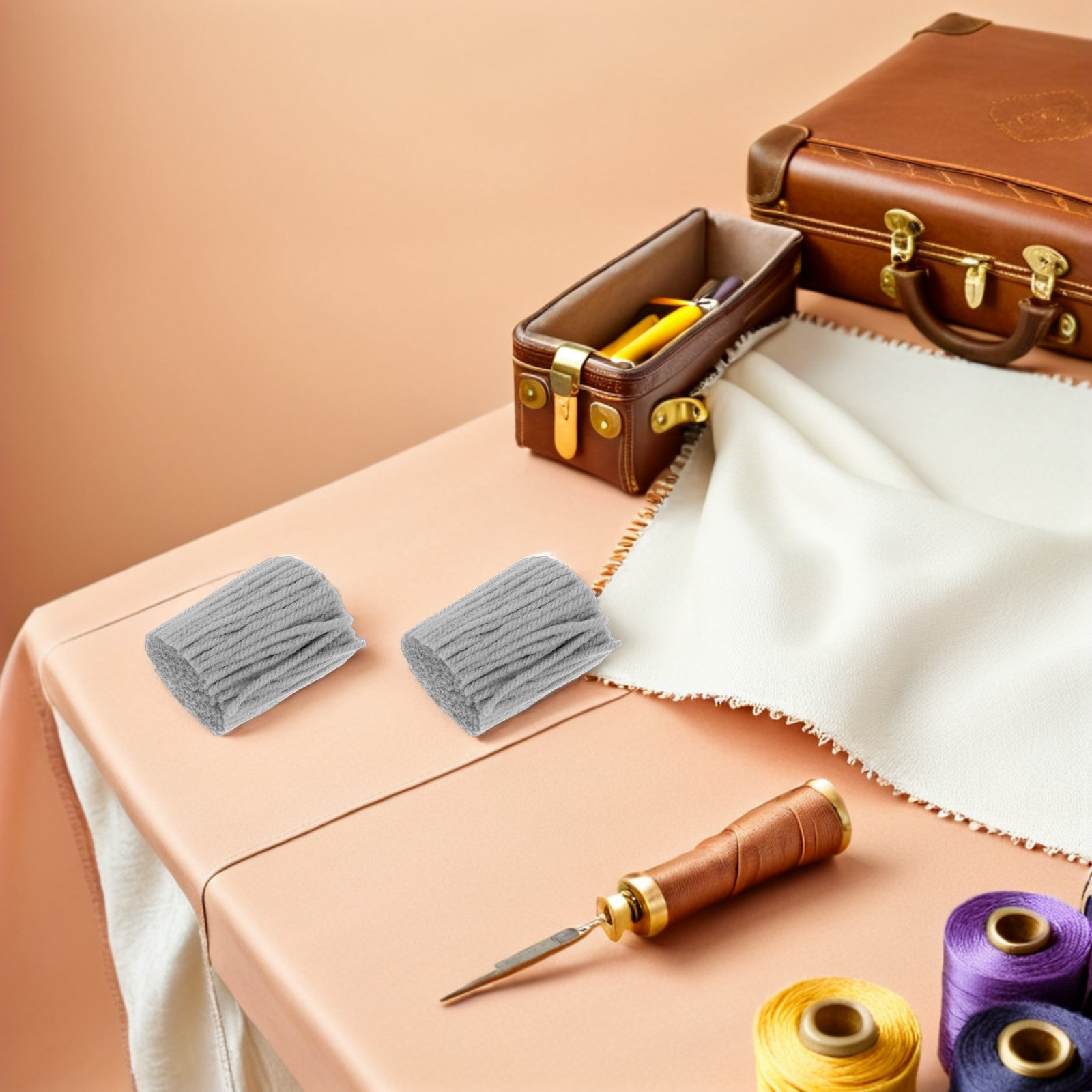 8 Rolls Precut Latch Hook Yarn - Sewing Roll のレビューと価格